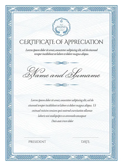 Certification 3
