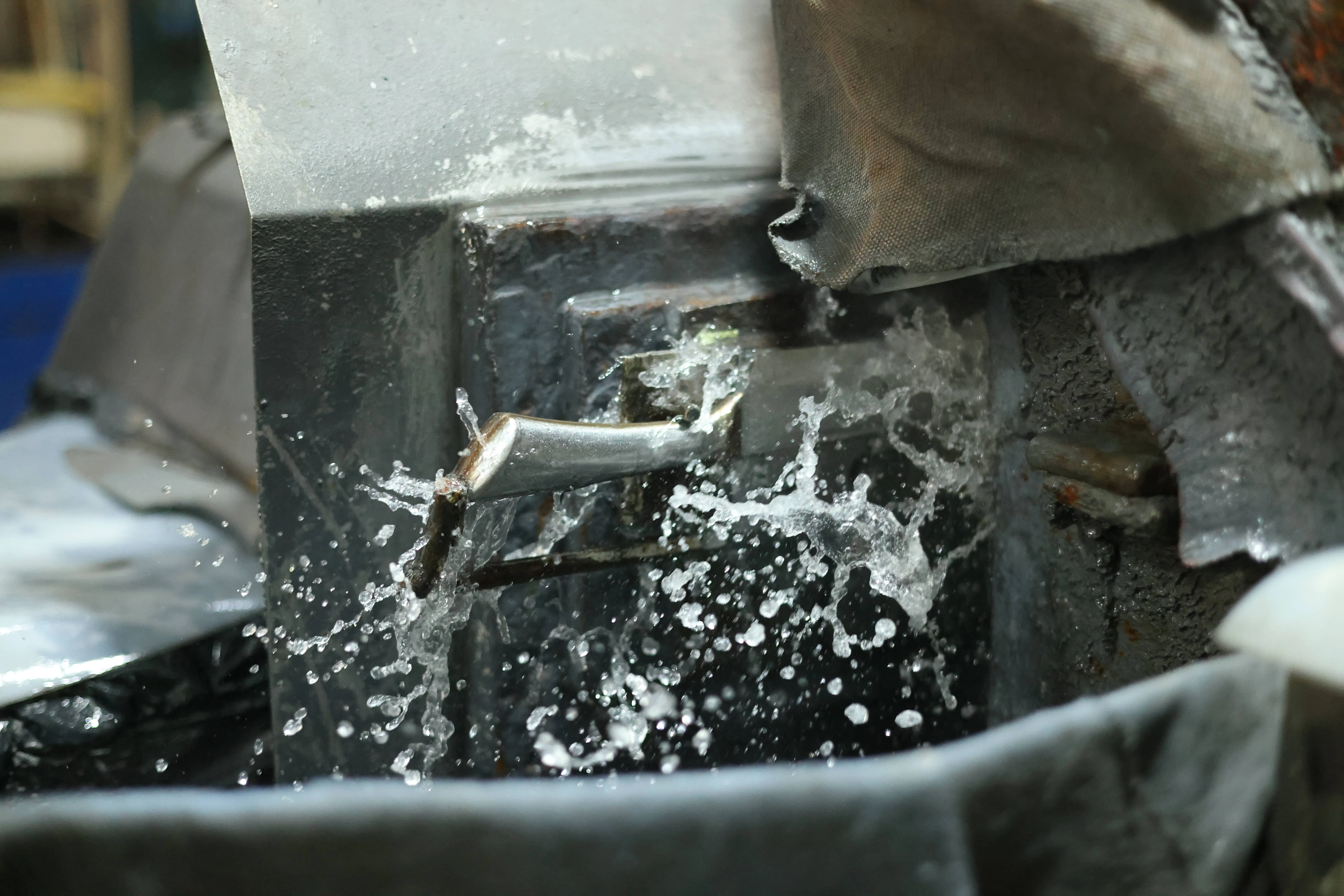 Knife polishing process
